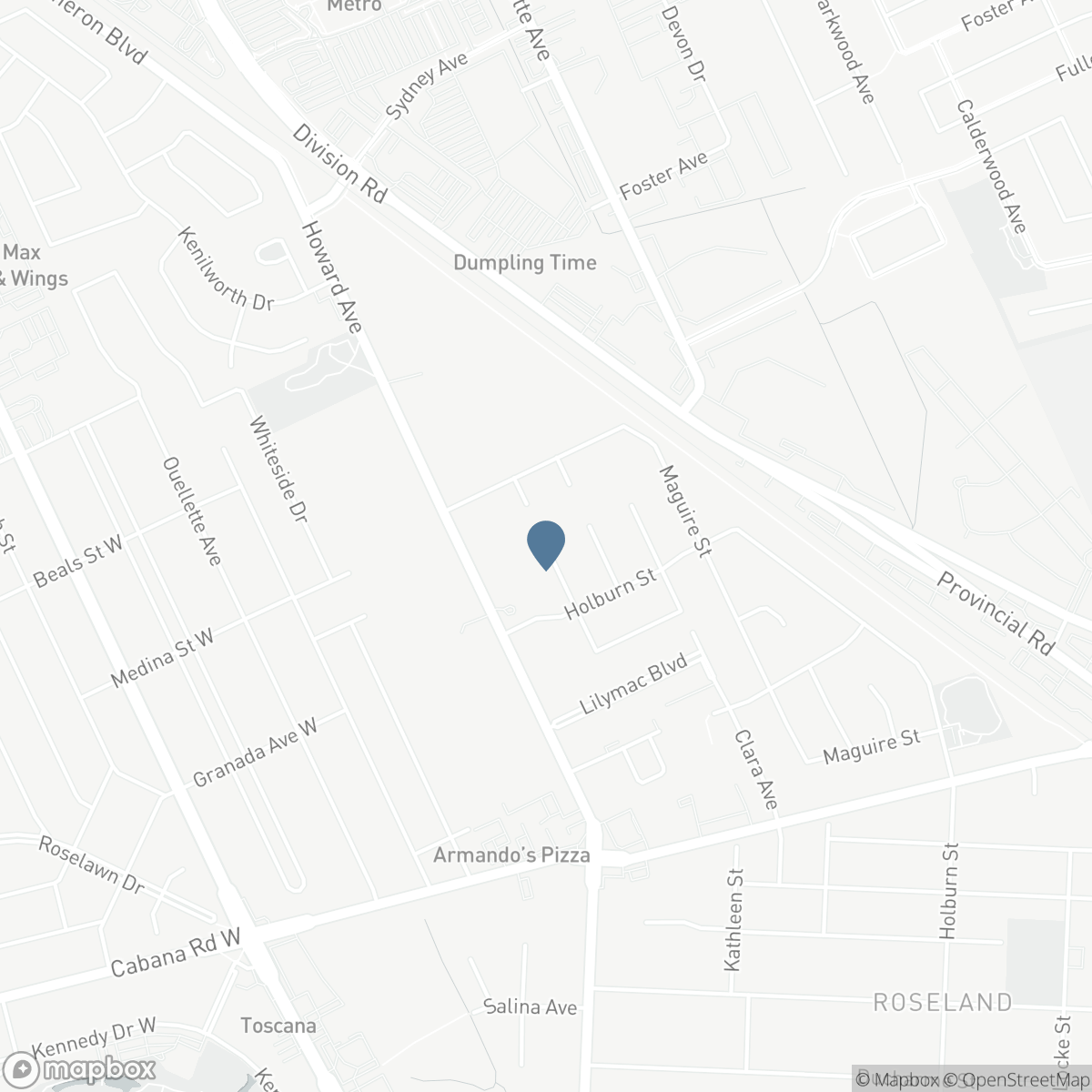 V/L OAKRIDGE AVENUE, Windsor, Ontario N9E 3N5